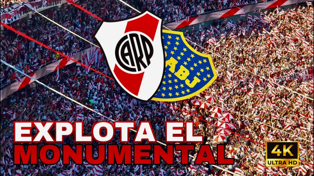 🏟️🐔Hinchada de River 🆚 Boca 🇧🇴🐷|| 🗣️EXPLOTA el Monumental en el Superclasico