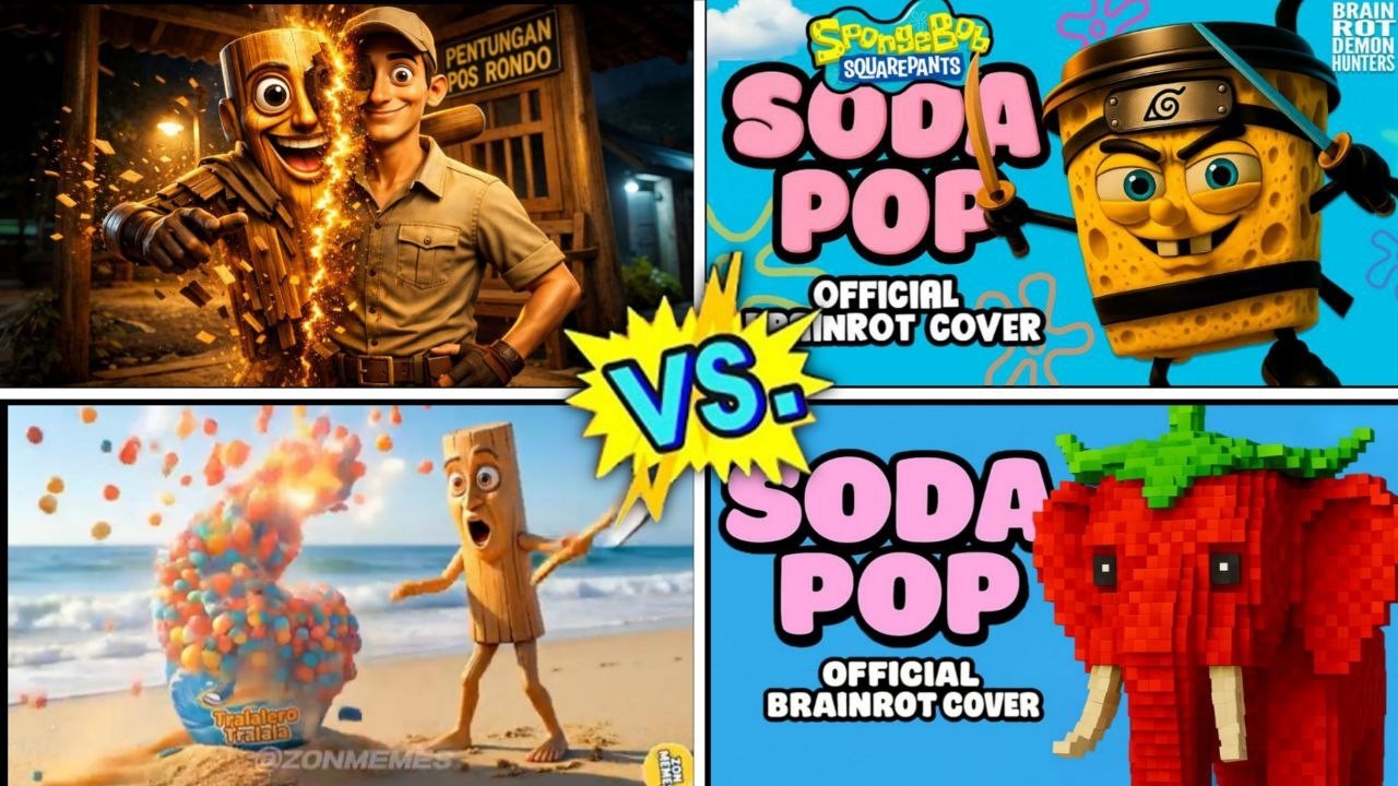 SODDA POP VS BRAINROT ANIMATSION 💥OFFICIAL COVERS .