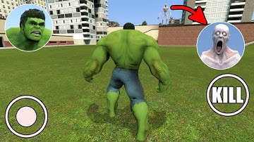 I BECAME a HULK vs SCP-096 in Garry