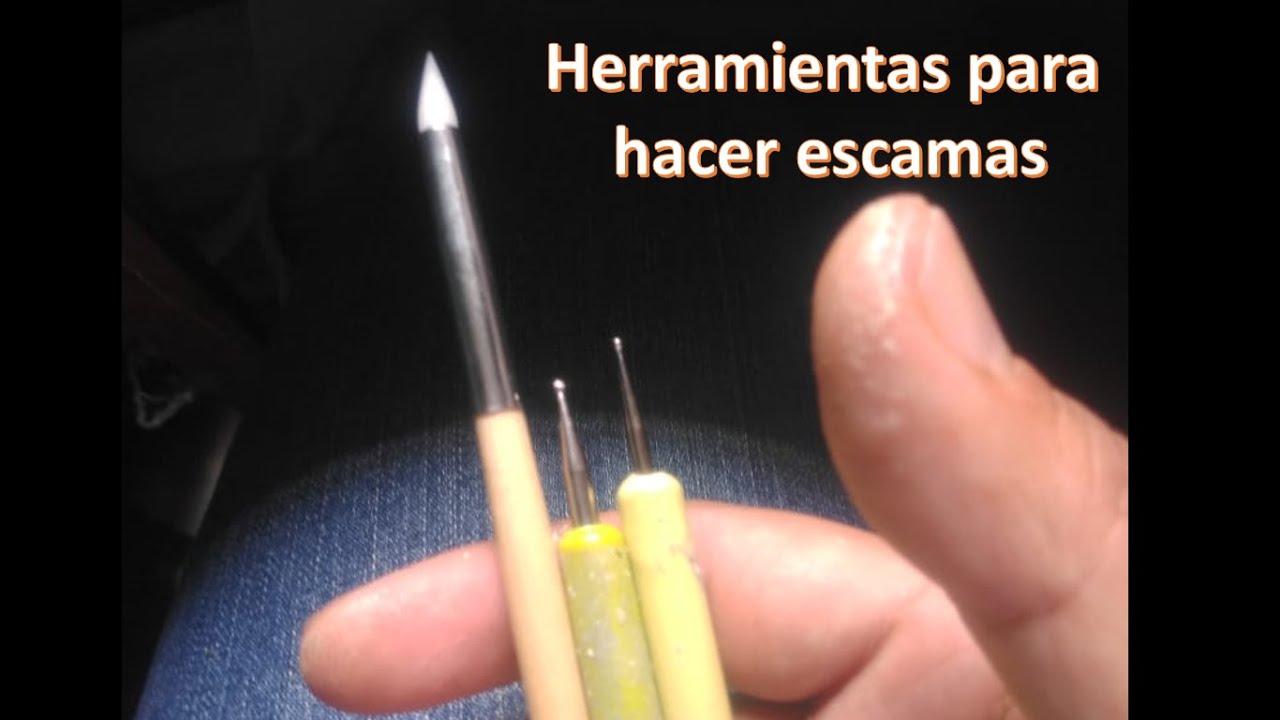 DIY como hacer textura de escamas