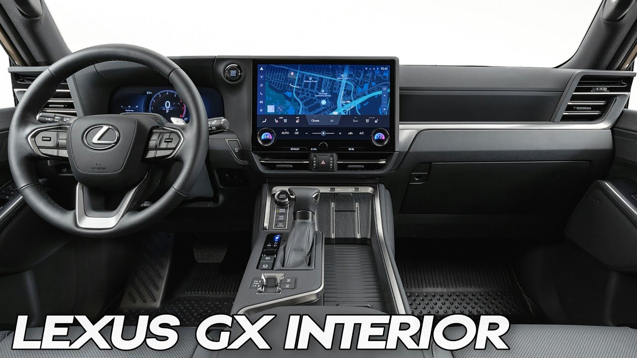 2024 Lexus GX INTERIOR YouTube