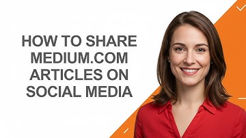 How to Share Medium.com Articles on Social Media - AshleyHowTo