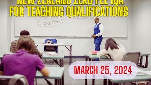 New Zealand Zero FEE Teaching Assessment IQA