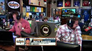 Matt Harvey On The Dan Patrick Show 91913