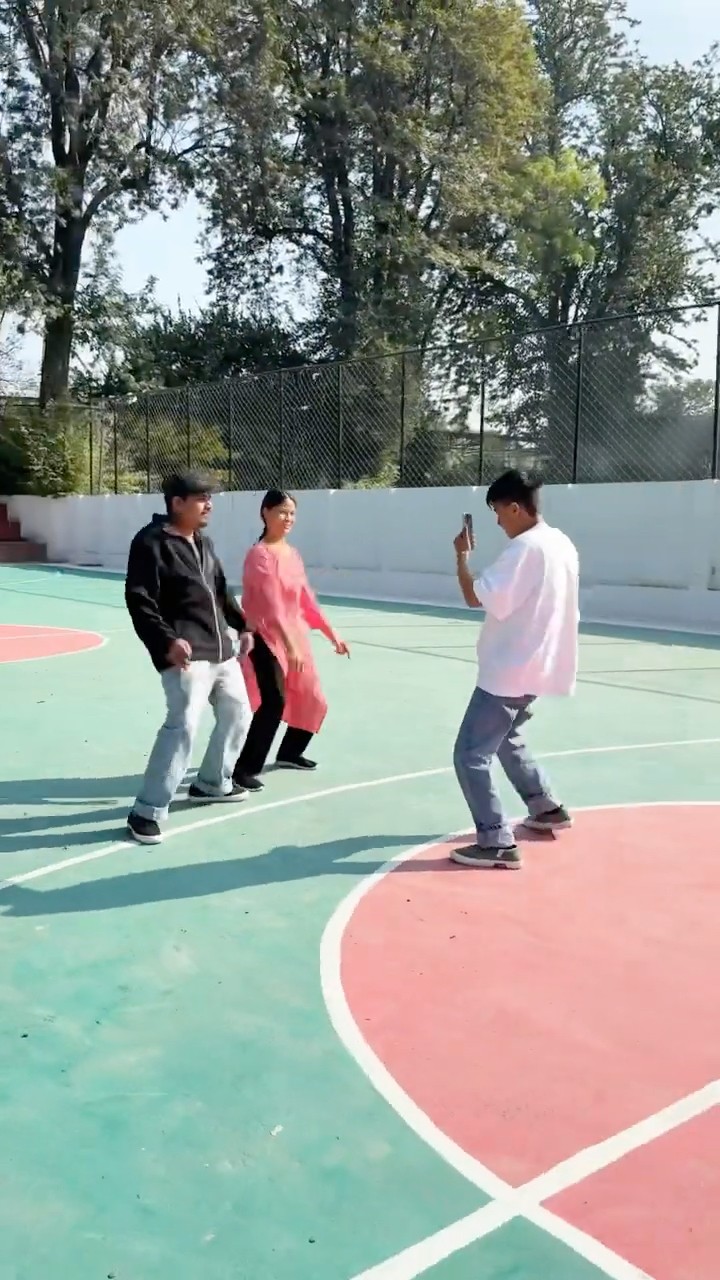A Video Shoot for My Mom \u0026 Dad | Kissik | Allu Arjun | Sreeleela #shorts #viral #trend