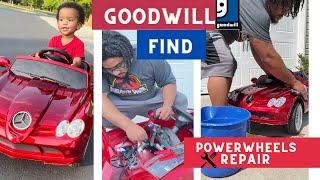 Power Wheels Goodwill Find | How to Fix a Power Wheels
