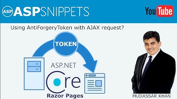 Sending AntiForgeryToken with AJAX request in ASP.Net Core Razor Pages