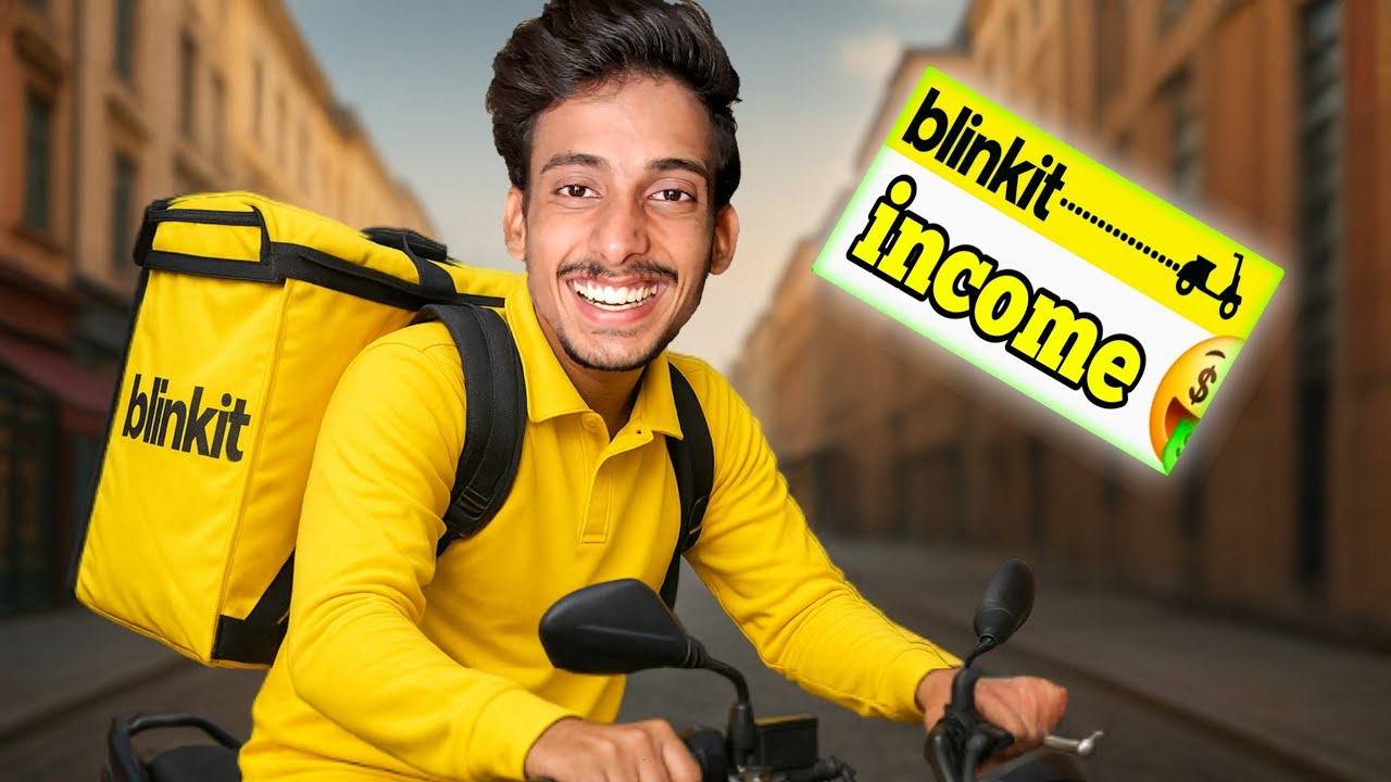 I Became a Blinkit Delivery Rider for 24 Hours! | blinkit daily income ...