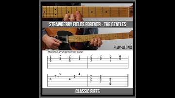 Thumbnail of Strawberry Fields Forever (TAB) - The Beatles - Classic Guitar Riffs