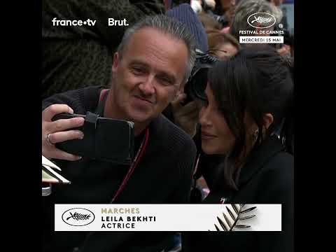 Leila Bekhti et ses fans en bas du tapis rouge du Festival de Cannes 2024 !