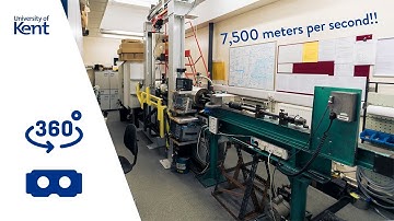 Light Gas Gun 3D 360 VR tour - University of Kent