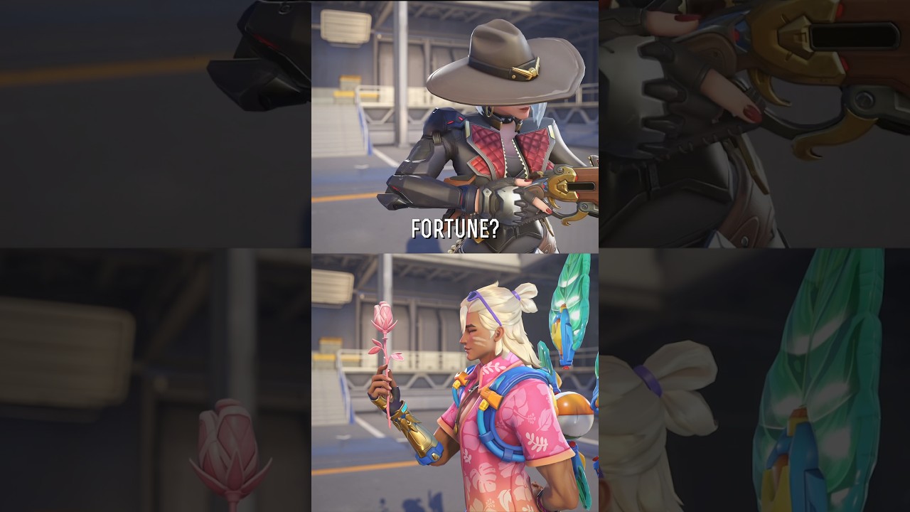 NEW Lifeweaver and Ashe interaction - Overwatch 2