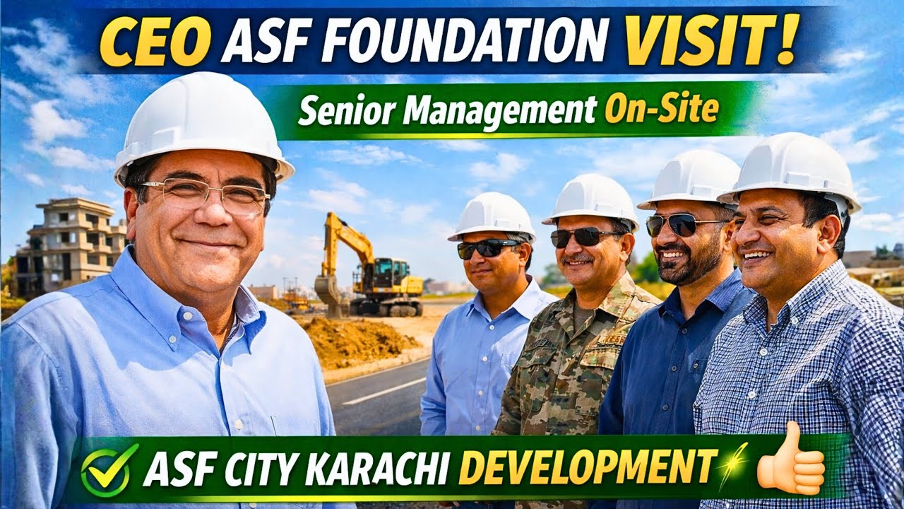 ASF City Karachi Reality Check | CEO ASF Foundation On-Site Inspection