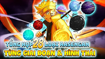 Tổng Hợp Tất Cả Các Loại Rasengan Trong Naruto! Phân Tích Chi Tiết Từng Giai Đoạn & Hình Thái