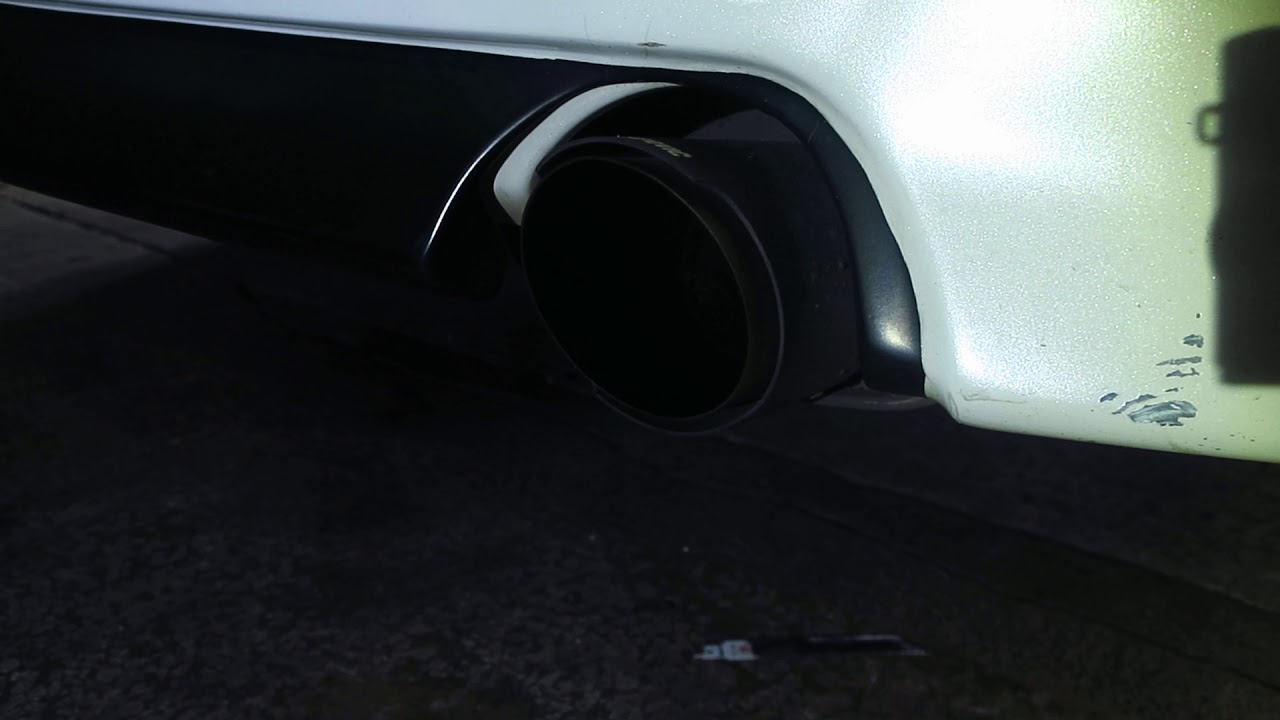 噴射小子排氣管消音器2020-03-25 LEXUS 2004 IS200龜山詹先生 中消白鐵鋼絲降壓管改裝 - YouTube