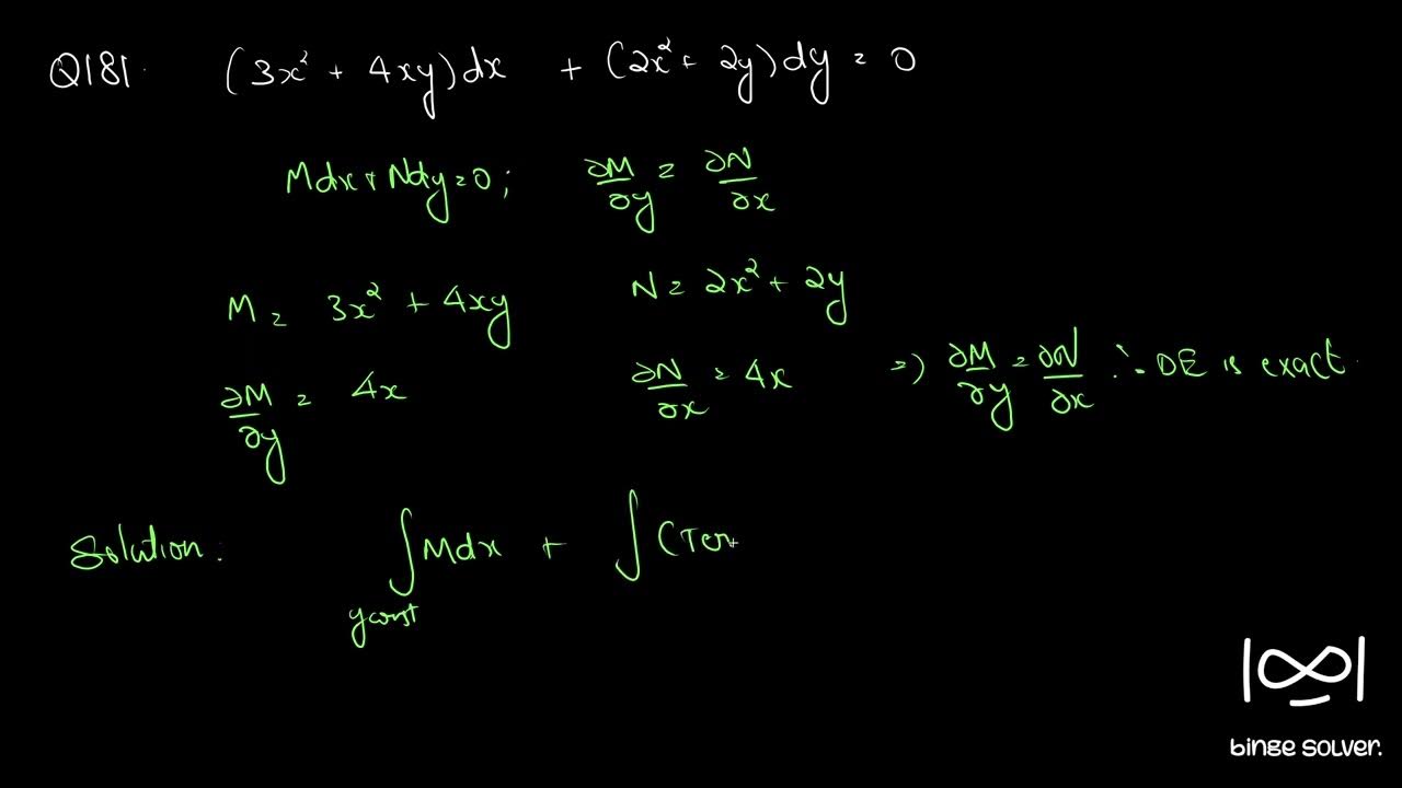 q181-find-solution-3x-2-4xy-dx-2x-2-2y-dy-0-youtube