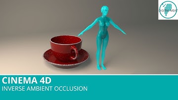 Cinema 4D: Inverse Ambient Occlusion