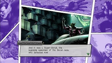 Marvel vs Capcom 3 - Character Ending ( Super Skrull )