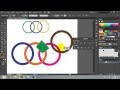 Aros entrelazados en Illustrator