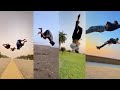 Awesome stunt video's || flip in public place || Tik tok stunt video's