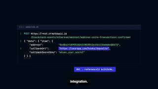 Blockchain Events — stop polling, get the transaction pushed to your endpoint screenshot 3