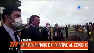Jair Bolsonaro dio positivo al Covid 19