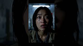 Realistic AI Horror Scene   Woman Faces Shadow Creature in Empty Hallway 😱 AI Video #horrorstories