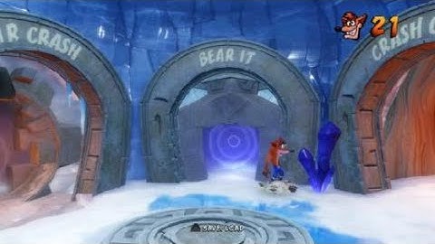 The polar bear extra lives easter egg still works in Crash Bandicoot 2: Cortex Strikes Back