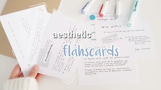 aesthetic flashcards | como hago mis tarjetas de estudio screenshot 2