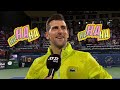 Novak Djokovic &quot;It&#39;s too many questons for me, HAHAHA&quot; - Dubai 2023