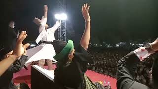 Gus Ali Gondrong MAFIA SHOLAWAT Dukung Ganjar Mahfud MD Di Lapangan Kempek Cirebon