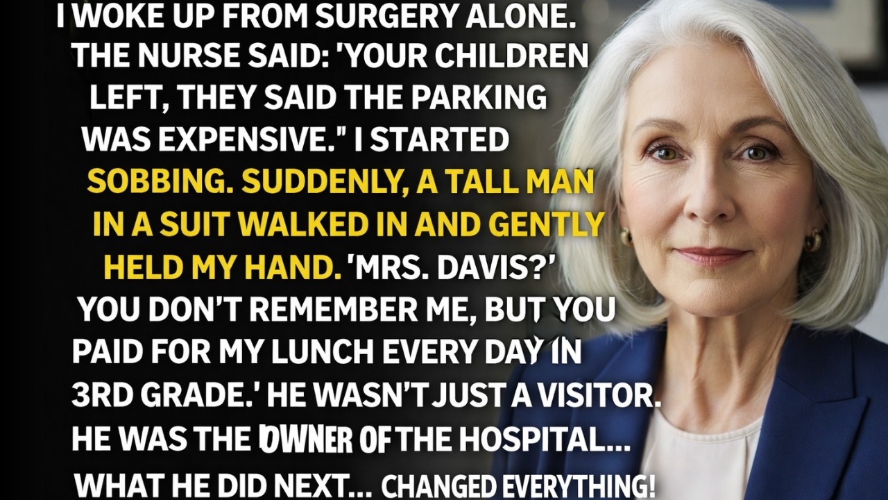 My Kids Left Me Alone At The Hospital. A 