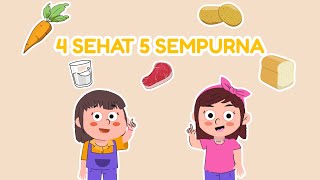 Ayo Makan 4 Sehat 5 Sempurna | Animasi Anak Nusantara
