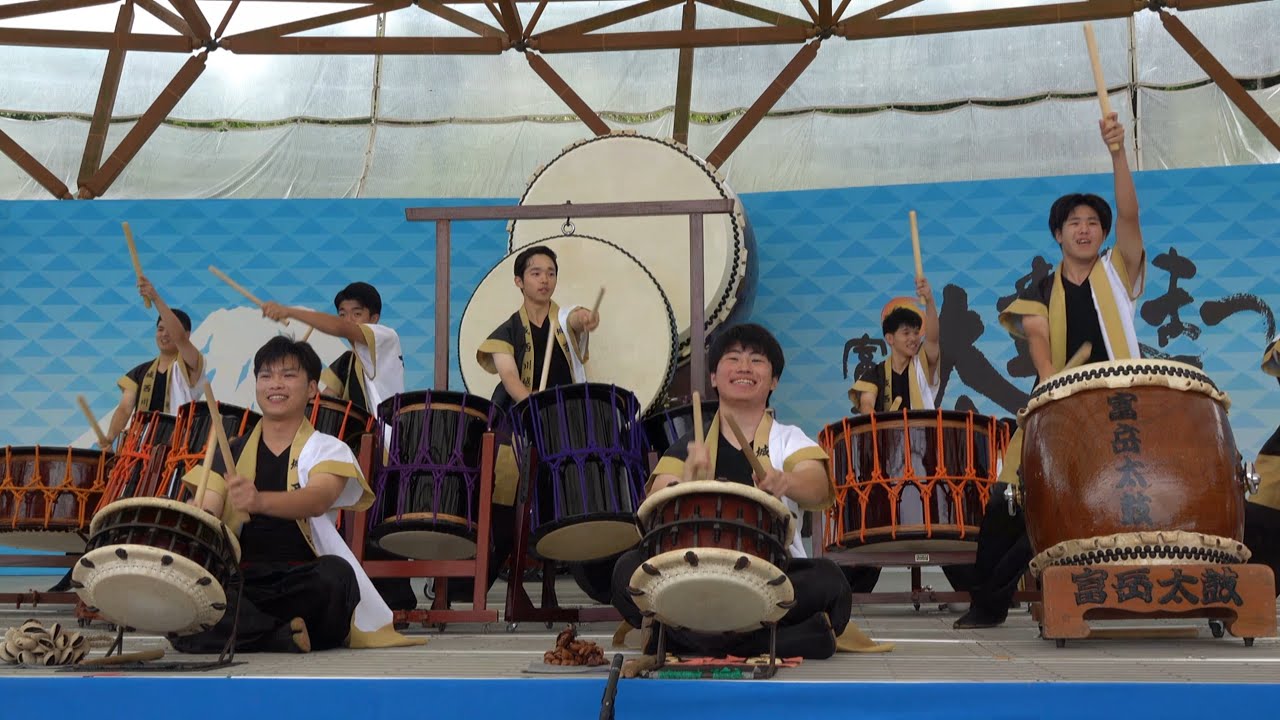 城西大学付属川越高校 和太鼓「欅」　第14回全国高校生太鼓甲子園 富士山太鼓まつり