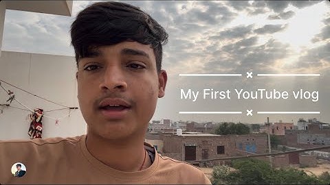 This My First YouTube Vlog ✨|| Like share and subscribe 😊