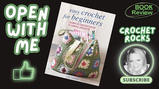 Open With Me Book Club 178 Easy Crochet for Beginners #crochet