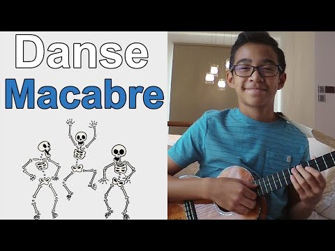 Learn a Haunting Classical Piece on Ukulele || Danse Macabre Tutorial
