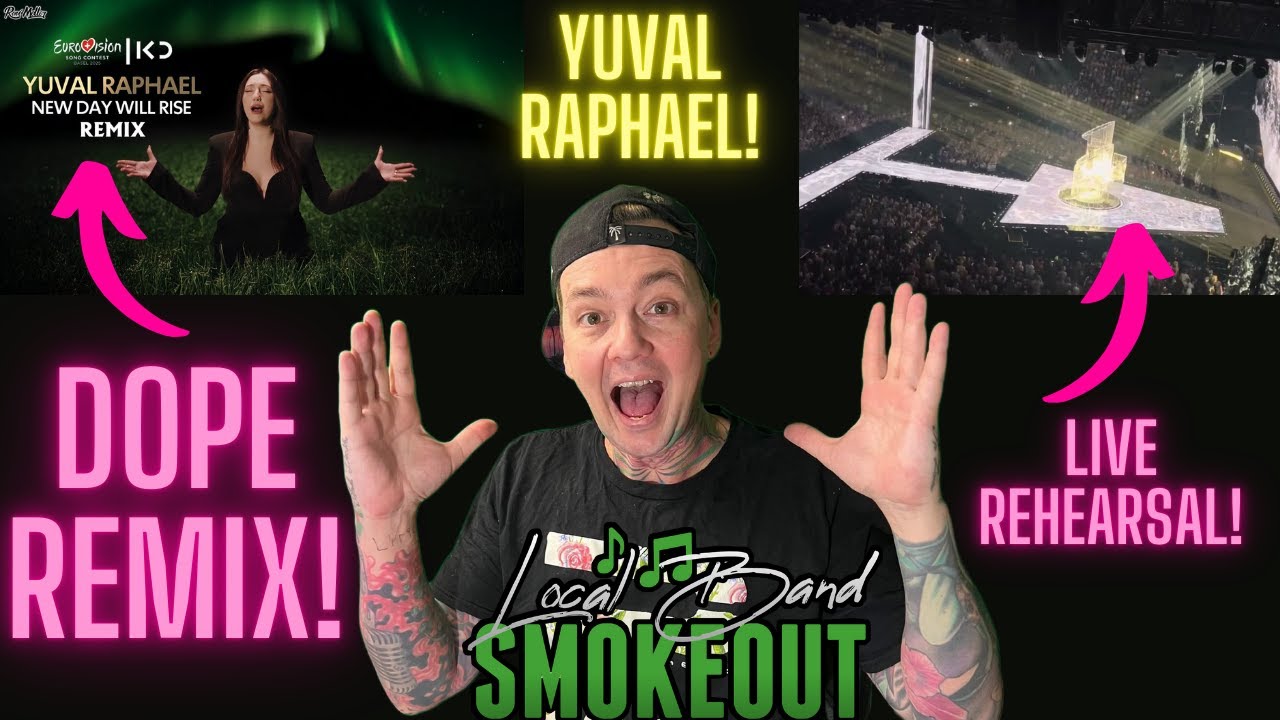 Yuval Raphael - New Day Will Rise ( Reaction ) LIVE AT EUROVISION 2025 + REMIX SONG?!