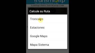 Transmilenio y SITP Android App v4.1 screenshot 2