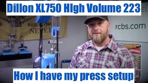 Dillon XL750 - Bottleneck bulk loading setup