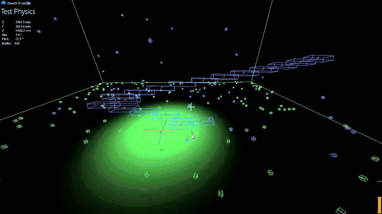 Physics Engine Test - YouTube