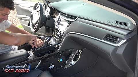 Remove factory stereo Cadillac XTS 2013 to 2020