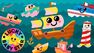 ⛵Sailing on Sensory Seas Boat Adventure! Transport Fun with Lighthouse, Pirate Ship & Friends ⚓