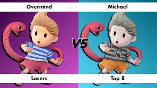 Overmind (Lucas) vs Michael (Lucas, Ganondorf) Smash Ultimate