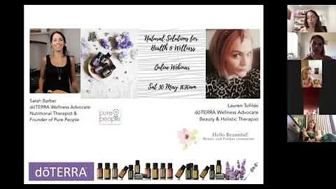 Natural Solutions for Wellness with Sarah Barber &...