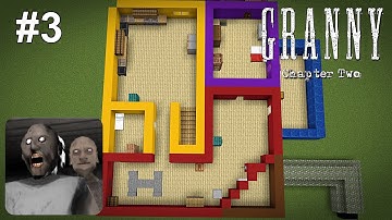 GRANNY CHAPTER TWO HOUSE IN MINECRAFT GAME - PART 3