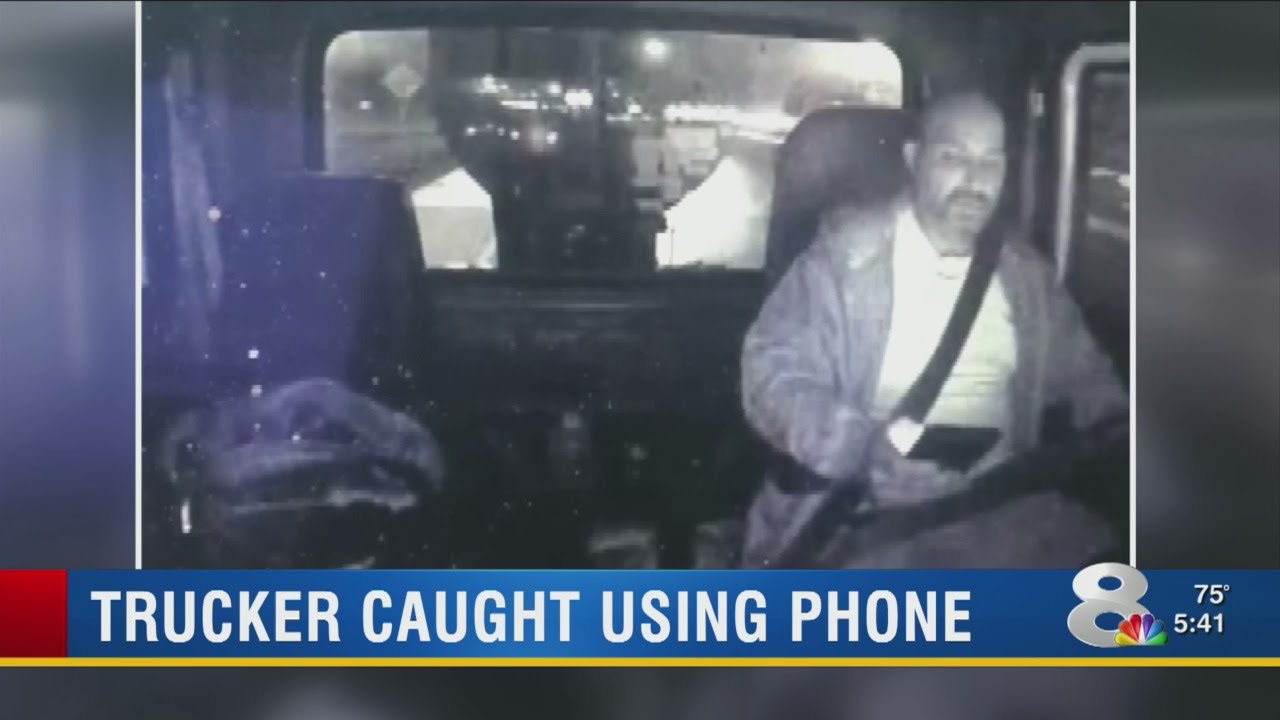 Videos show driver using phone moments before truck falls off I75