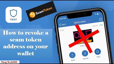 How to revoke a scam address contract on your wallet #tuto