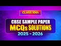 Class 10 maths sample paper solutions
