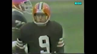 1982 week 15 Pittsburgh Steelers at Cleveland Browns